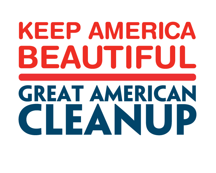 the logo of the great American clean up